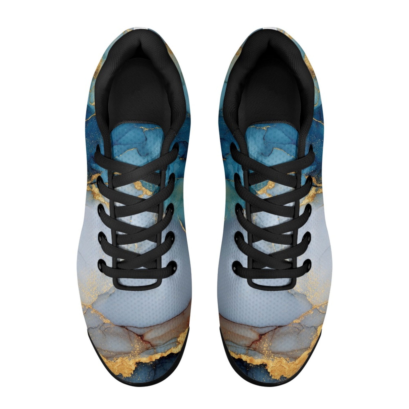 PENSTROLL Blau-Gold-Geäderte T – Air Cushion Jogger Shoes Men Bewertung und Preis