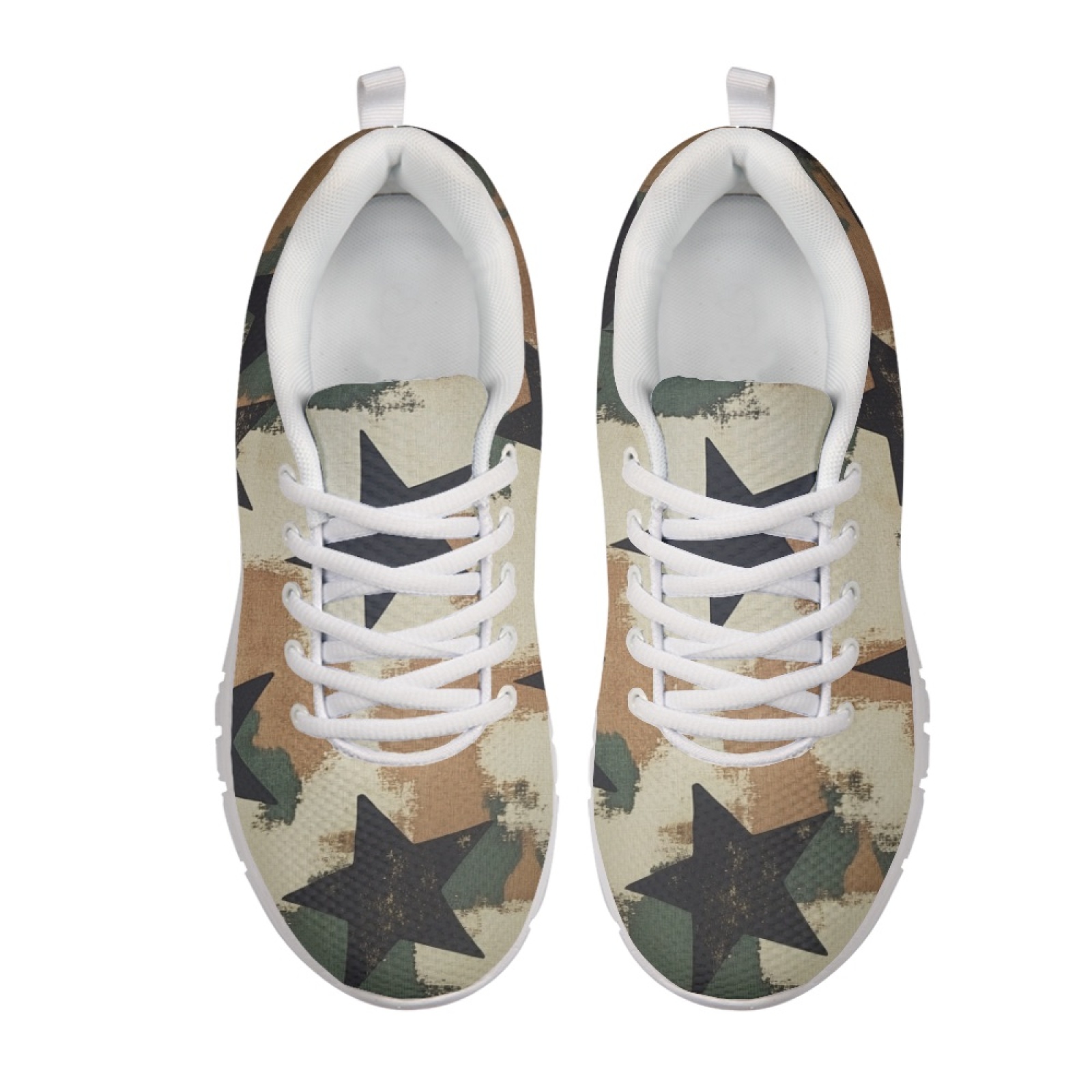 Coloranimal Vintage Star Print – Breathable Mesh Athletic Shoes Bewertung und Preis