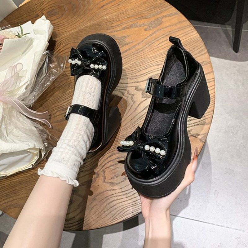 2026 Lolita Schuhe Schwarz Sup – Heels Bewertung und Preis