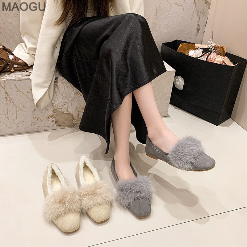 Flache Plüsch-Schuhe für Damen – Heels Bewertung und Preis