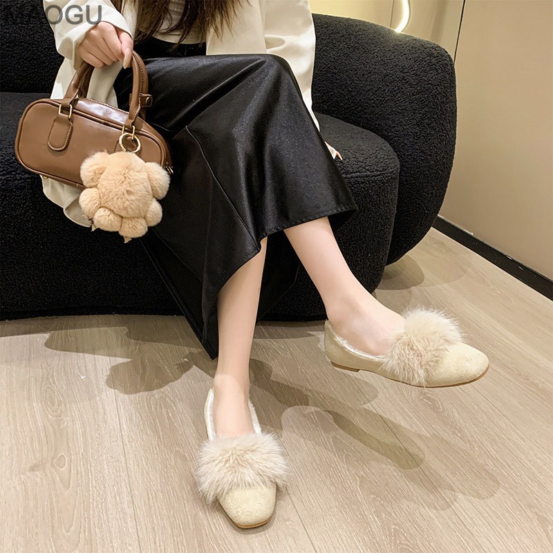 Flache Plüsch-Schuhe für Damen – Heels Bewertung und Preis
